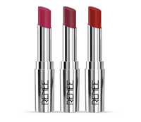 Renee Crush Trio Glossy Lipsticks Set of 3 + Freebies @484 