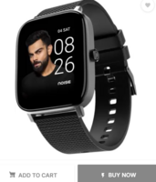 Noise Thrive 1.85'' Display with Bluetooth Calling, Music Playback & Voice Assistance Smartwatch  (Blue Strap, Regular)
