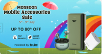 Monsoon Mobile Accessories Sale - Upto 80% off +7.5% on DBS Bank Cards [5th - 9th July] 