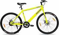 Geekay Hashtag 26T Single Speed Cycle with Dual disc brakes- Neon