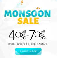 Monsoon Sale - Min 40 to 70% off + Flat 245 off + Combo offers