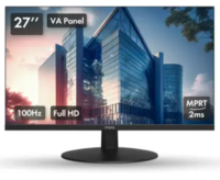MarQ by Flipkart 27 inch Full HD LED Backlit VA Panel Monitor (27FHDMMQTT9B) 