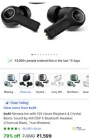boAt Nirvana Ion with 120 Hours Playback & Crystal Bionic Sound by Hifi DSP 5 Bluetooth Headset
