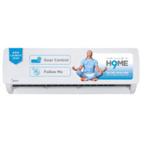 Midea 4 in 1 Convertible 1.5 Ton 3 Star Inverter Split AC with Auto Cleanser (2024 Model, Copper Condenser, MAI18SP3R34F0)