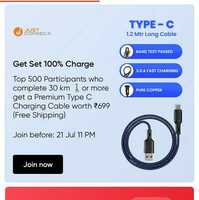 Growfitter : Free Type C Charging cable worth ₹699 with Free Shipping