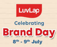 LuvLap Brand Days Upto 60% off (8th - 9th July) 