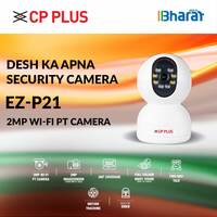 CP PLUS 2MP Smart Wi-fi CCTV Camera | 360° & Full HD Home Security | Full Color Night Vision