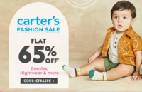Flat 65% Off on Select Carter's Range