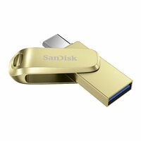SanDisk Ultra Dual Drive Luxe Type C, Gold, 256GB