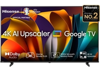 Hisense E6N 108 cm (43 inch) Ultra HD (4K) LED Smart Google TV 2024 Edition with Dolby Vision Atmos, Dts Virtual X and 4K AI Upscaler