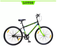 LOTUS-S BERLIN 26T 85% Assembled Single Speed MTB Bike with Hartex Nylon Tyres 26 T Mountain Cycle