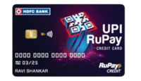HDFC Bank UPI Rupay Credit Card - Lifetime Free (User Specific)