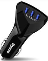 Dyazo 12 W 3 Port USB Car Charger