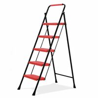 5 Step Ladder Folding Step Stool with Wide Anti-Slip Pedal [Rs 500 Coupon]