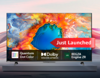 TOSHIBA 164 cm (65 inches) C450NP Series 4K Ultra HD Smart QLED TV (Black)