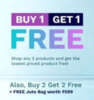 Pilgrim - Buy 1 Get 1 Free | Buy 2 Get 2 Free + Free Jute Bag worth 599 sitewide on all single products