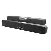 GIZMORE Gizbar 900 2.0 Channel Home Theatre Soundbar with 10W Speaker, Multiple Connectivity Modes with Bluetooth 5.0, Premium Sleek Design (Black)