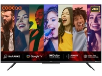Coocaa Frameless 108 cm (43 inch) Ultra HD (4K) LED Smart Google TV 2024 Edition with HDR 10+ Dolby Vision Dolby Atmos Eye Care & Karaoke Technology