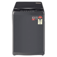 LG 8 kg 5 Star Inverter Fully Automatic Top Load Washing Machine (T80AJMB1Z.ABMQEIL, Stainless Steel Tub, Middle Black)