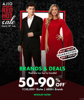  Red Hot Sale -  Get 50 to 90% off + Extra Up to 20% Off on Selected MRP Products