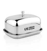 500ml Silver Stainless Steel Butter Dish @ Re 1 & More Offers