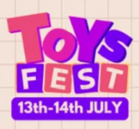 Toys fest Upto 80% Off + Bank Offer (13-14 tth July)