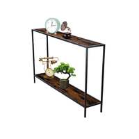 Cloudyfeel Wooden Console Industrial Hallway Sofa Table