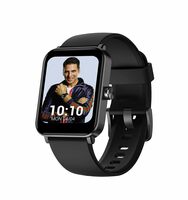GOQii Smart Vital MAX SpO2 HD Full Touch with 3 Months Personal Coaching- Black