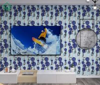 WOW Interiors Floral Lavender 200 * 45cm Wallpaper