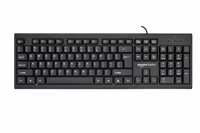 amazon basics Wired Multimedia Keyboard with 107 Keys, USB 2.0 Interface, for Gaming Pc, Computer, Laptop, Mac