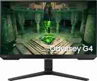 SAMSUNG Odyssey G4 25 Inch Full HD IPS Panel with Ergonomic Stand, HDR10, Dual Sync Compatible, Wide Viewing Angle Gaming Monitor (LS25BG400EWXXL/LS25BG402EWXXL) (NVIDIA G Sync, Response Time: 1 ms, 240 Hz Refresh Rate