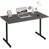 Sunon Office Table Computer Desk 47 Inch Particle Board Finish PC Laptop Study Writing Table [50% Coupon]