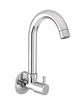 Turbo Sink Cocke for Kitchen Sink 360 Degree Rotating with Foam Flow Brass Tap with Chrome Finish with Free Flange