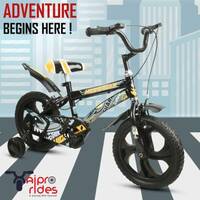 xaipro rides 14T SHARK BMX YELLOW CYCLE FOR 2 TO 5 YEARS KIDS 14 T BMX Cycle (Single Speed, Yellow, Rigid)