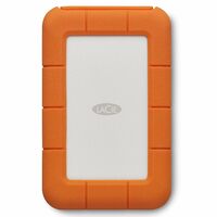 LaCie Rugged USB-C 4TB Portable External Hard Drive USB 3.0 Compatible