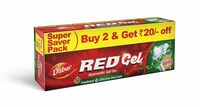 Dabur Red Gel Ayurvedic Toothpaste - 300g (150g x 2, Pack of 2)