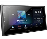 Pioneer Car Stereo DMH-Z6350BT,17.3 cm (6.8) Capacitive Type WVGA Display,HI-RES Audio,Alexa in-Built, HDMI-in, Wireless Apple Carplay, Wireless Android Auto, Web Browser,Dual Camera Inputs