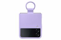 Samsung Galxy Z Flip4 Silicone Cover with Ring, Lavender [35% Coupon]