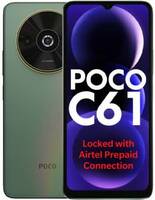 POCO C61 - Locked with Airtel Prepaid (Mystical Green, 64 GB)  (4 GB RAM)