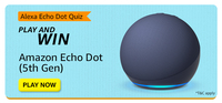 Amazon Alexa Echo Dot Quiz (Chance to win Echo Dot 5th generation)