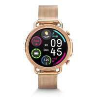 Vibez by Lifelong Ornate Smartwatch for Women with HD Display|Body Temprature