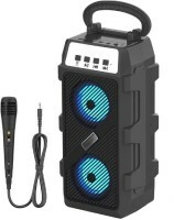Tunifi WS-1300 Mini Home Theater|3D Sound|Splashproof|Water Resistant| 10 W Bluetooth Speaker  (Black, Stereo Channel)