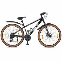 Lifelong Hustle Freeride Shimano Gear Cycle,27.5T Steel MTB Unisex Cycle with 21 Speed