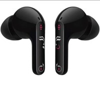 LG TONE Free HBS-FN5U True Wireless Bluetooth Earbuds -Uvnano 99.9% Bacteria Free, Prestigious British Meridian Sound, Dual Microphones, IPX4 Water Resistance, total 18 hours battery life(Black)