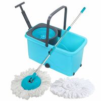 Proclean Prestige Bucket Spin Mop with Wheels & Drain Spout