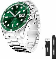 Fire-Boltt Quantum Luxury & Sporty Stainless Steel Smartwatch with 1.28" Bluetooth Calling,