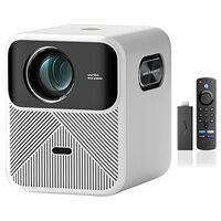 WANBO Mozart 1, Dual OS-Android + FTS (Certified Netflix, Prime, Hotstar) Native 1080P 4K Support, 900 ANSI