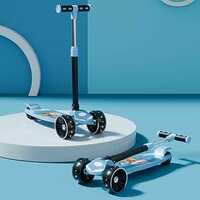Lifelong Scooter for Kids 3+ Years - Foldable Kids Scooter with LED Wheels & Adjustable Height