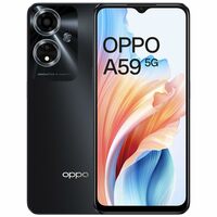 OPPO A59 5G (Starry Black, 6GB RAM, 128GB Storage) | 5000 mAh Battery with 33W SUPERVOOC Charger 