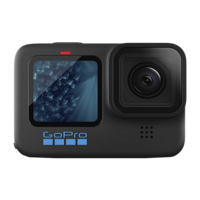 GoPro Hero11 5.3K and 27MP 60 FPS Waterproof Action Camera with Front + Rear LCD Screens